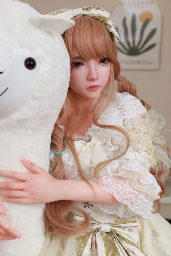 145cm D Cup Silicone Petite Blonde Small Breasts Anime Sex Doll Detail View 7