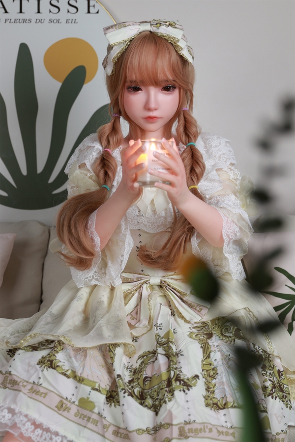 145cm D Cup Silicone Gray Eyes Small Breasts Petite Anime Sex Doll Detail View 9
