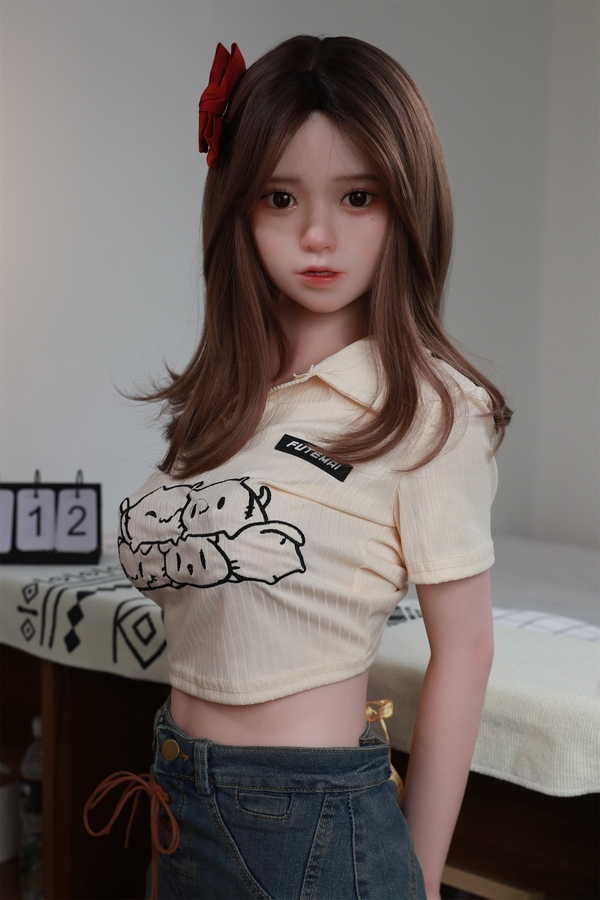 148cm C Cup Silicone Brunette Petite Thin Lips Japanese Sex Doll Detail View 1