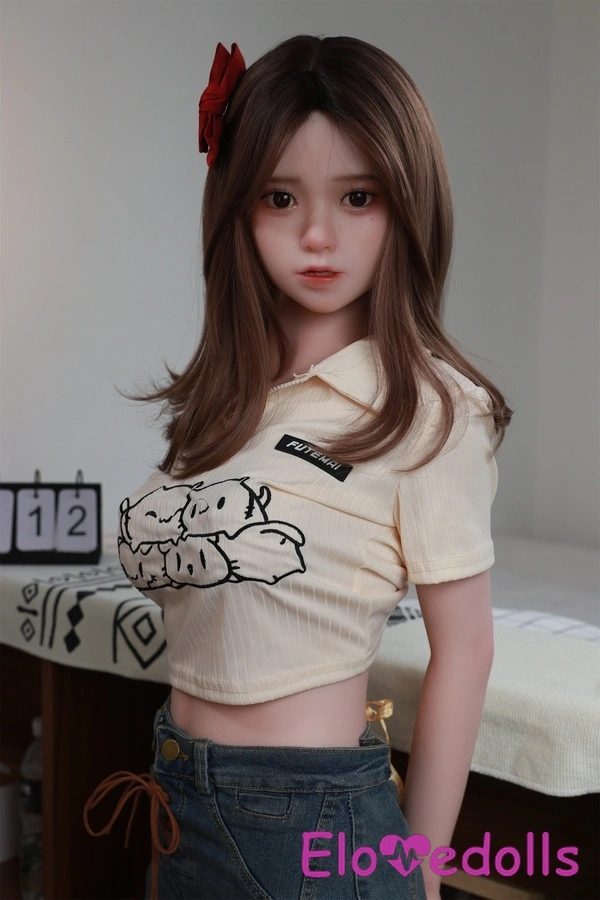 ตุ๊กตาเซ็กส์ญี่ปุ่น ซิลิโคนคัพ C สีน้ำตาลอ่อน ริมฝีปากบาง ขนาด 148 ซม. ดูรายละเอียด 1