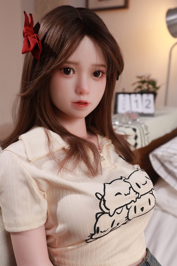 148cm C Cup Silicone Brunette Petite Breasts Thin Lips Japanese Sex Doll Detail View 5