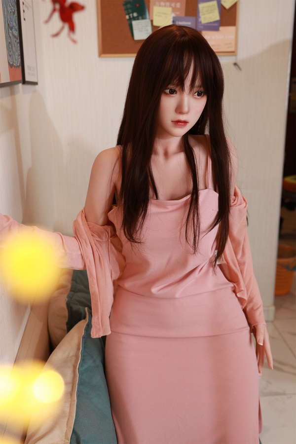 158cm B Cup Silicone Black Small Breasts Amber Eyes Japanese Sex Doll Gallery 3