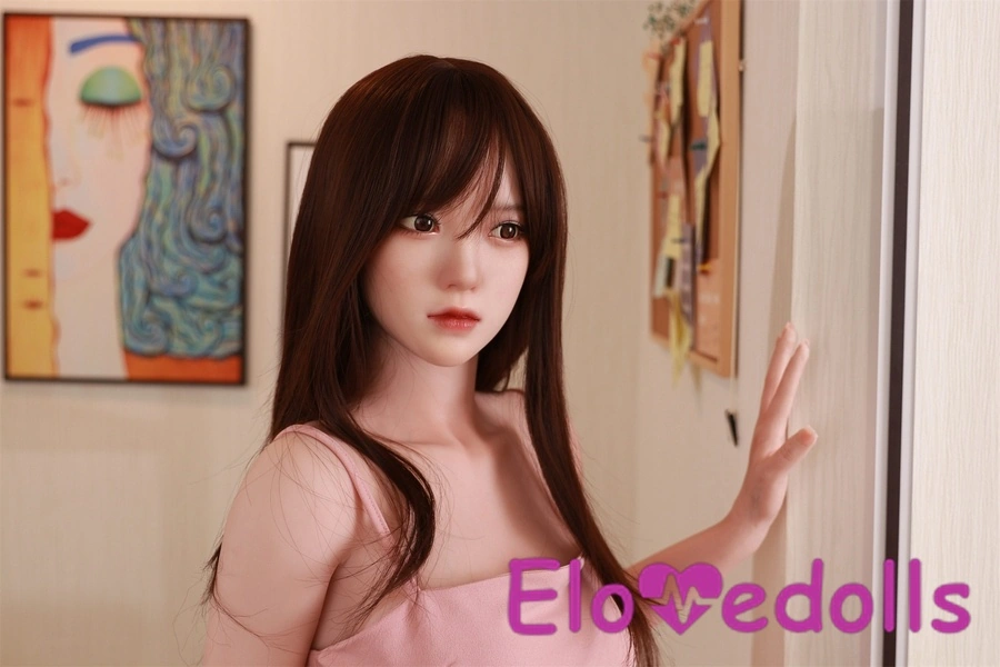 158cm B Cup Σιλικόνη Μαύρα Κεχριμπαρένια Μάτια Petite Ιαπωνική Κούκλα Σεξ Λεπτομέρειες Προβολή 1