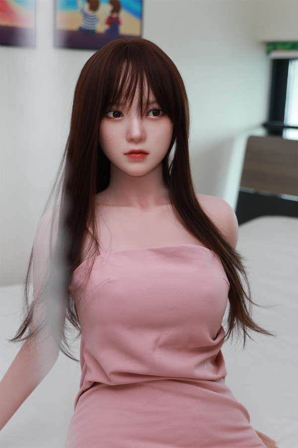 158cm B Cup Silicone Thin Lips Small Breasts Black Japanese Sex Doll Detail View 8