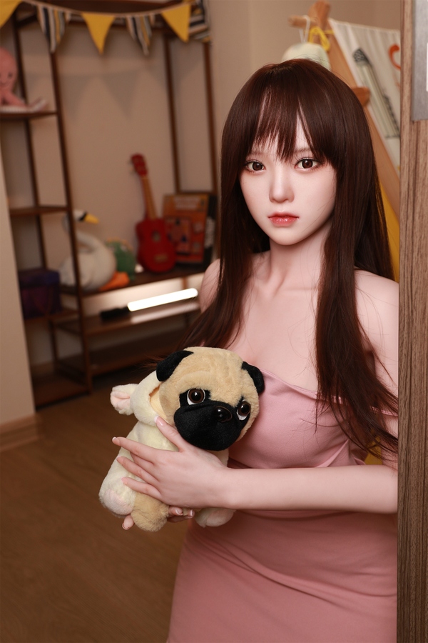 158cm B Cup Silicone Small Breasts Black Thin Lips Japanese Sex Doll Detail View 14