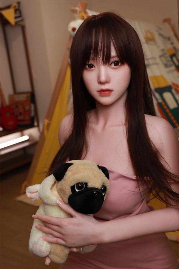 158cm B Cup Silicone Black Small Breasts Amber Eyes Japanese Sex Doll Detail View 16
