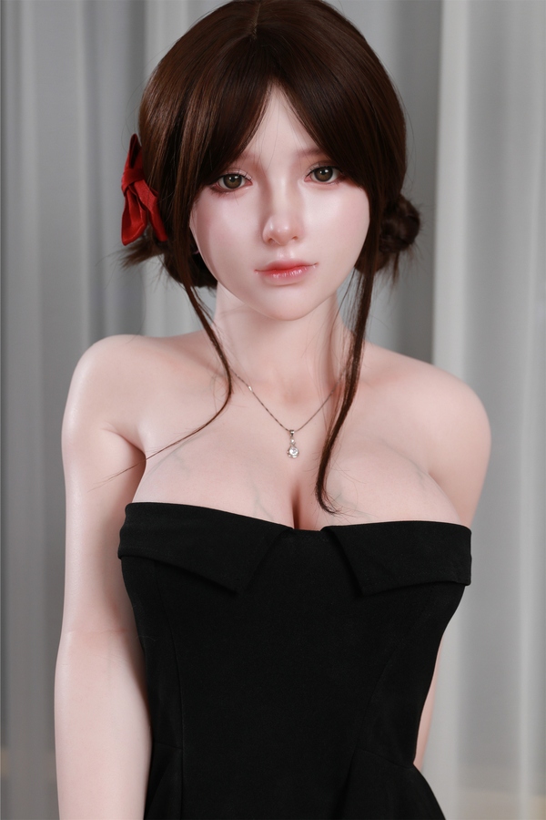 158cm B Cup Silicone Brunette Petite Thin Lips Chinese Sex Doll Detail View 1
