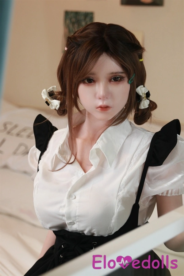 158cm B Cup Σιλικόνης Μικρό Στήθος Γκρίζα Μάτια Μικρή, Πραγματική Κούκλα Σεξ Λεπτομέρειες Προβολή 2