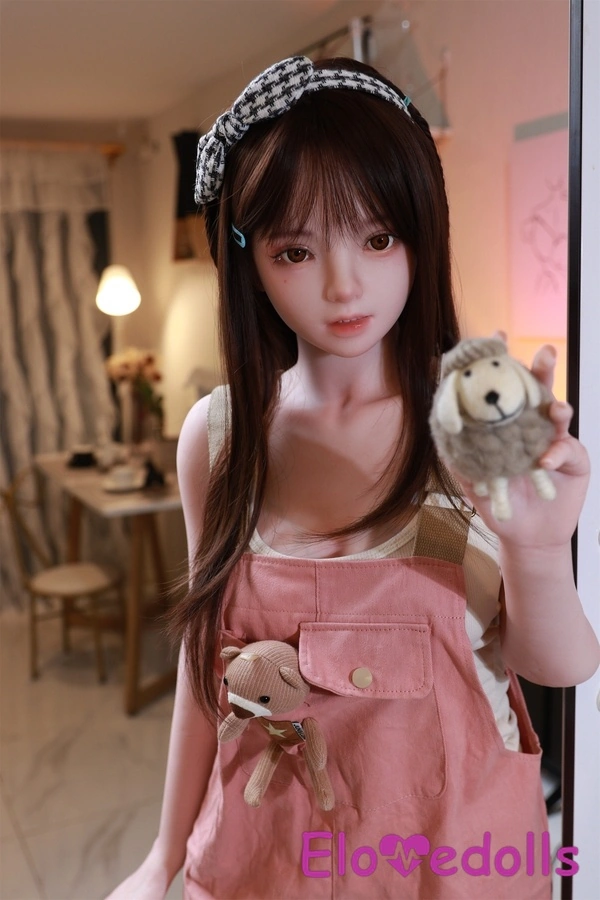 158cm B Cup Σιλικόνης Μικρό Στήθος Petite Brunette Anime Sex Doll Gallery 3