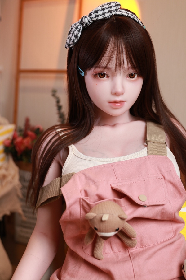 158cm B Cup Silicone Thin Lips Small Breasts Brunette Anime Sex Doll Detail View 5