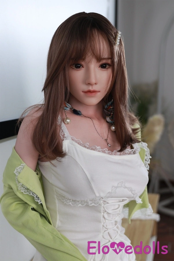 158cm B Cup Σιλικόνης Petite Στήθος Φυσικά Χείλη Ασιατική Κούκλα Σεξ Προϊόν