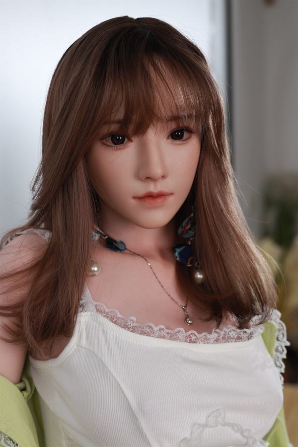 158cm B Cup Silicone Gray Eyes Petite Breasts Natural Lips Asian Sex Doll Gallery 2