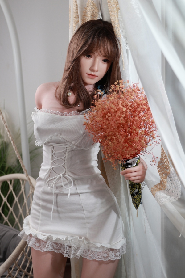 158cm B Cup Silicone Petite Breasts Natural Lips Asian Sex Doll Detail View 2