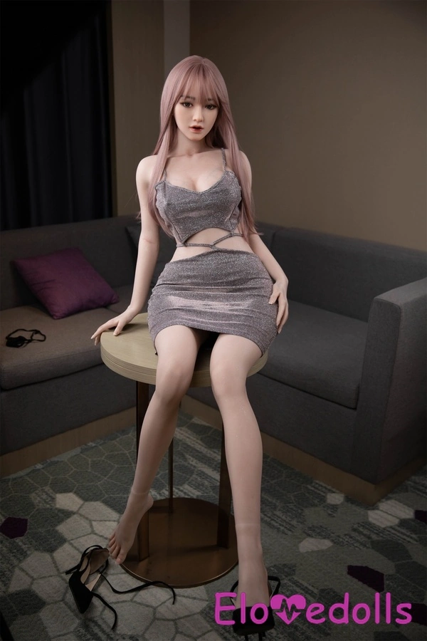 158cm B Cup Σιλικόνης Petite Γκρίζα Μάτια Μικρό Στήθος Ασιατική Κούκλα Σεξ Λεπτομέρειες Προβολή 5