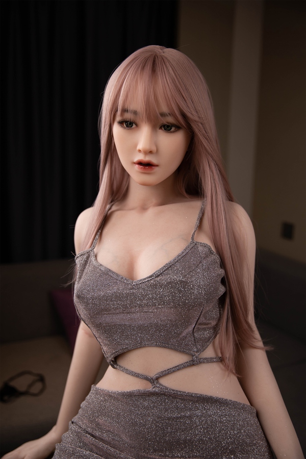 158cm B Cup Silicone Small Breasts Thin Lips Petite Asian Sex Doll Detail View 7