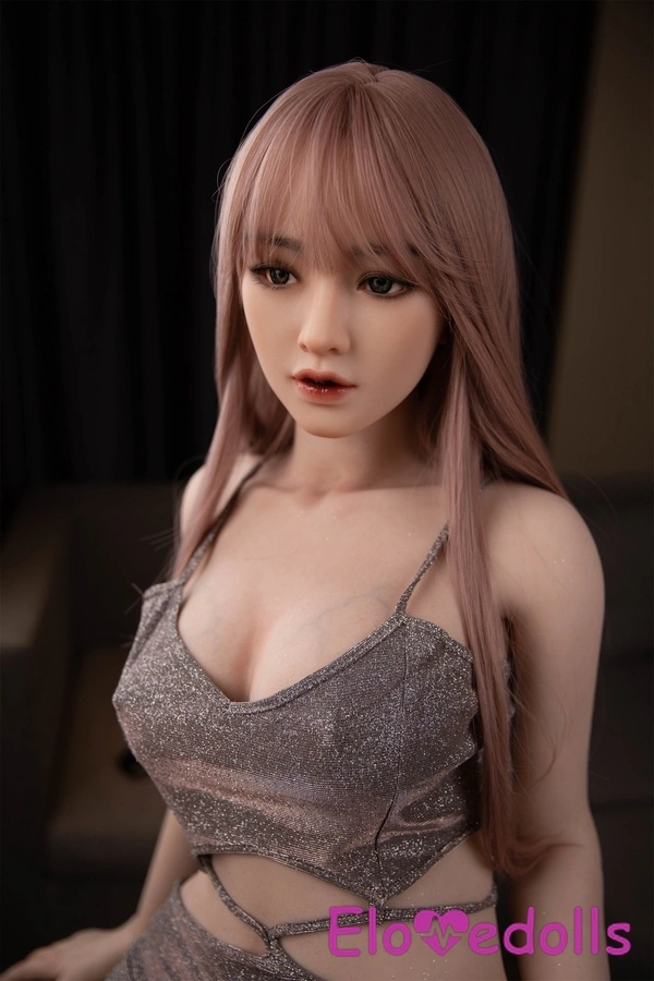 158cm B Cup Σιλικόνης Μικρό Στήθος Ροζ Γκρίζα Μάτια Ασιατική Κούκλα Σεξ Λεπτομέρειες Προβολή 9