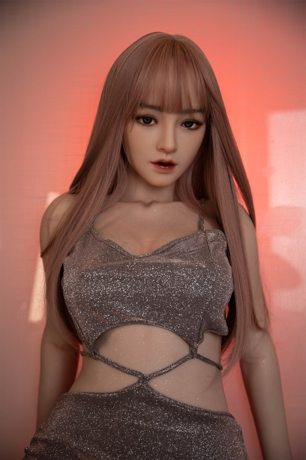 158cm B Cup Silicone Gray Eyes Small Breasts Petite Asian Sex Doll Detail View 13