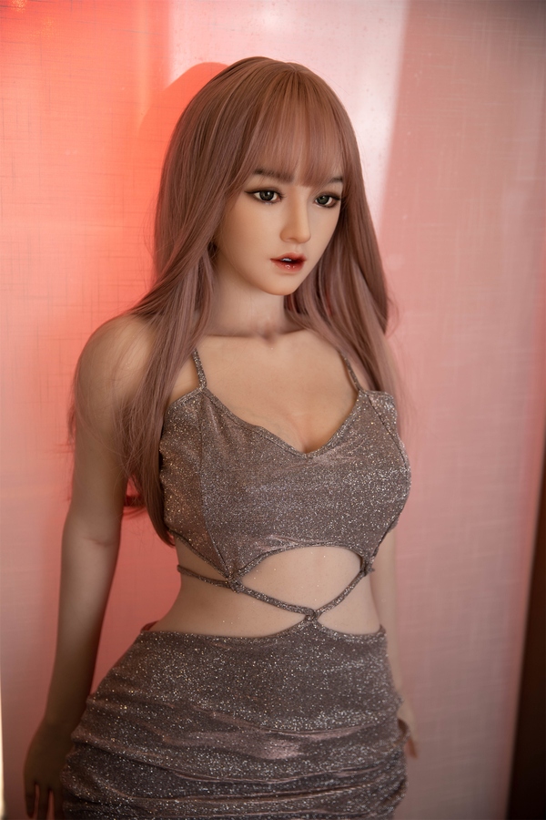 158cm B Cup Silicone Gray Eyes Pink Thin Lips Asian Sex Doll Detail View 14