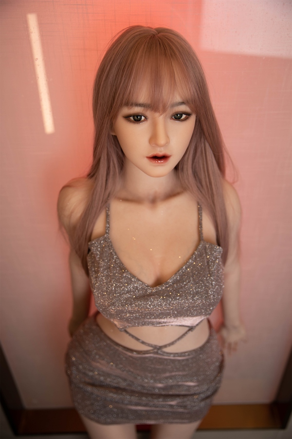 158cm B Cup Silicone Thin Lips Gray Eyes Small Breasts Asian Sex Doll Detail View 15