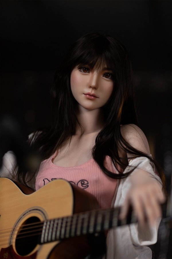 158cm B Cup Silicone Medium Breasts Petite Black Real Doll Gallery 5