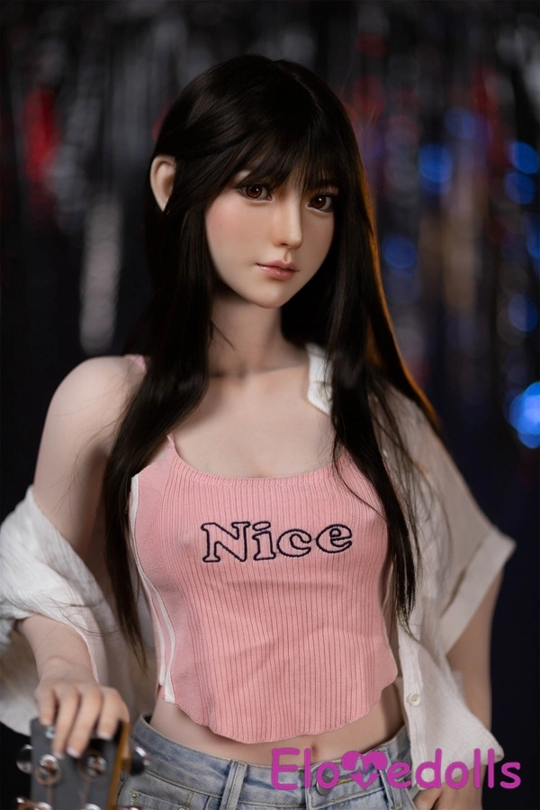 158 सेमी बी कप सिलिकॉन मध्यम स्तन काले प्राकृतिक होंठ असली गुड़िया गैलरी 8