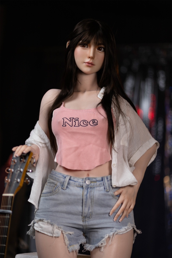 158cm B Cup Silicone Petite Medium Breasts Black Real Doll Gallery 9