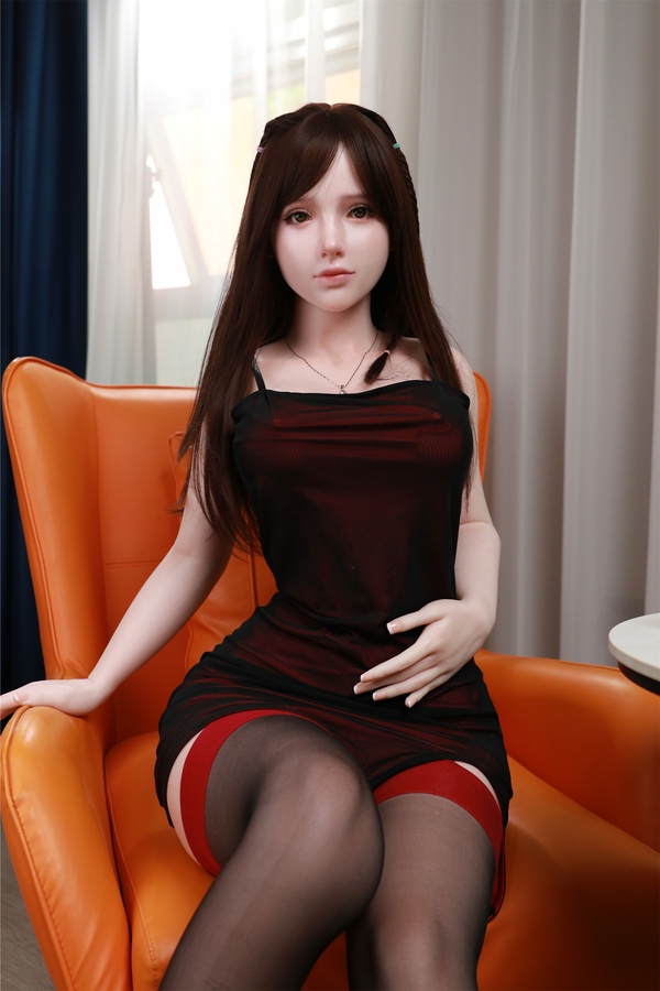 161cm F Cup Silicone Petite Breasts Voluptuous Black Real Doll Gallery 3
