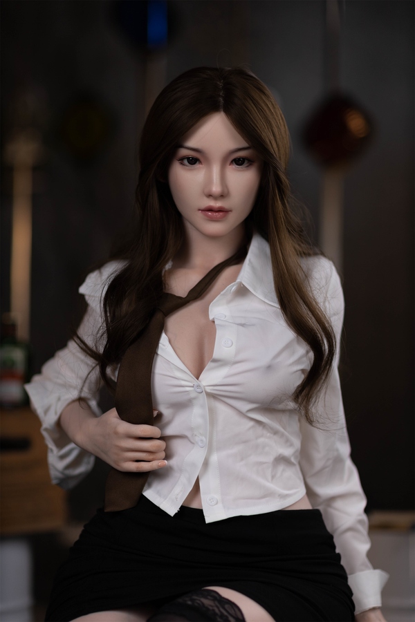 161cm F Cup Silicone Medium Breasts Black Voluptuous Realistic Sex Doll Detail View 2
