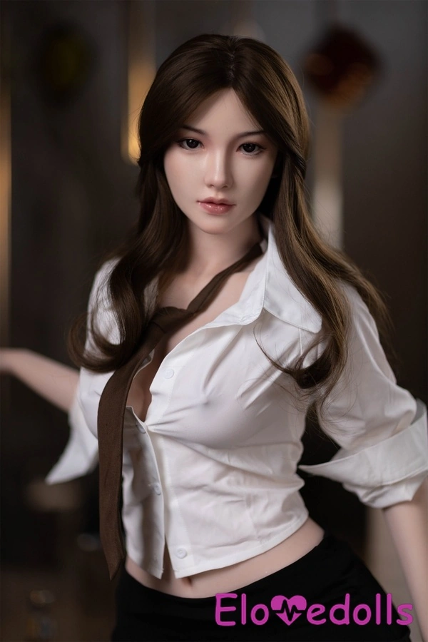 161 सेमी एफ कप सिलिकॉन मध्यम स्तन काली ग्रे आंखें यथार्थवादी सेक्स गुड़िया विस्तार से देखें 5