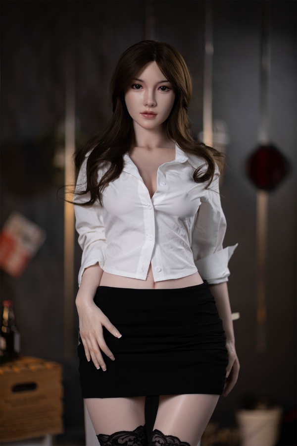 161cm F Cup Silicone Black Medium Breasts Voluptuous Realistic Sex Doll Detail View 11