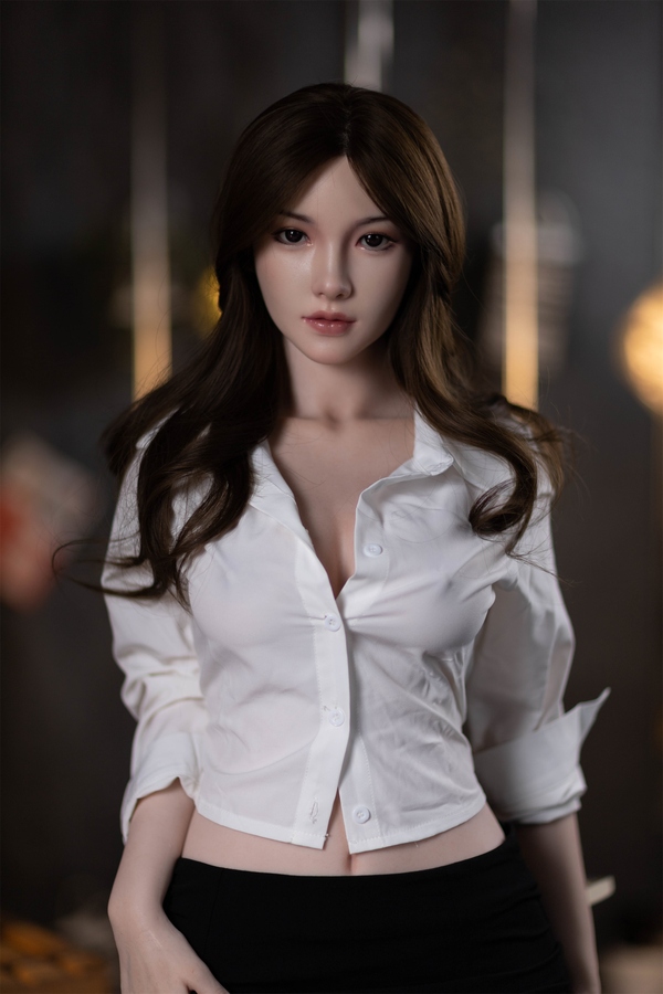 161cm F Cup Silicone Medium Breasts Black Thin Lips Realistic Sex Doll Detail View 12
