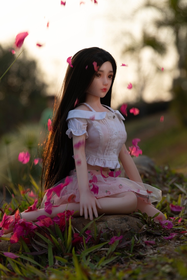 65cm C Cup Silicone Black Petite Breasts Mini Sex Doll Detail View 9