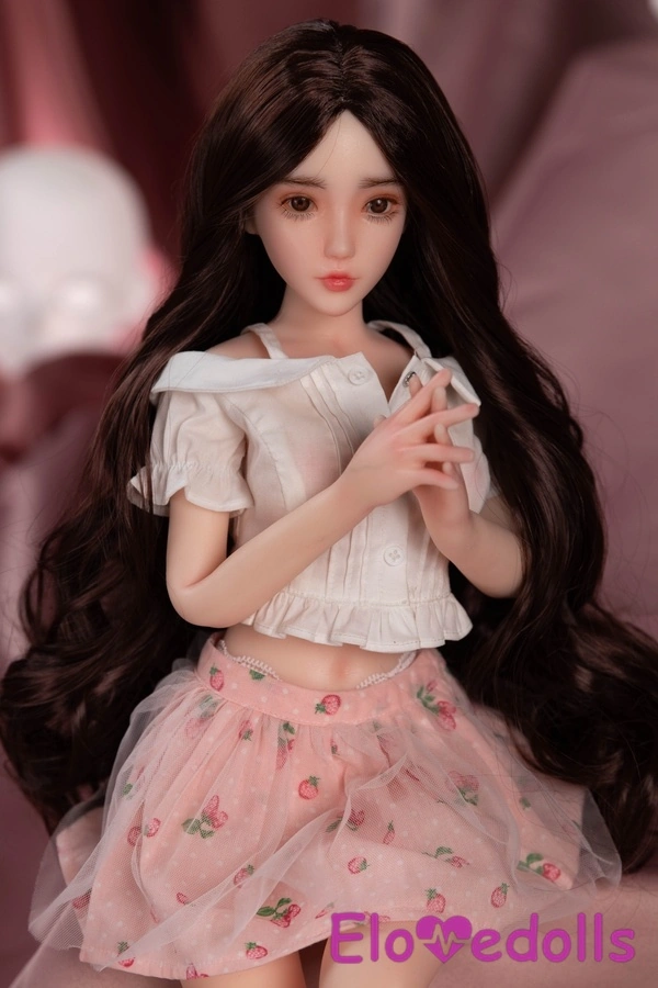 65cm C کپ سلیکون سیاہ چھوٹی چھاتی پتلی ہونٹ منی سیکس ڈول گیلری 3