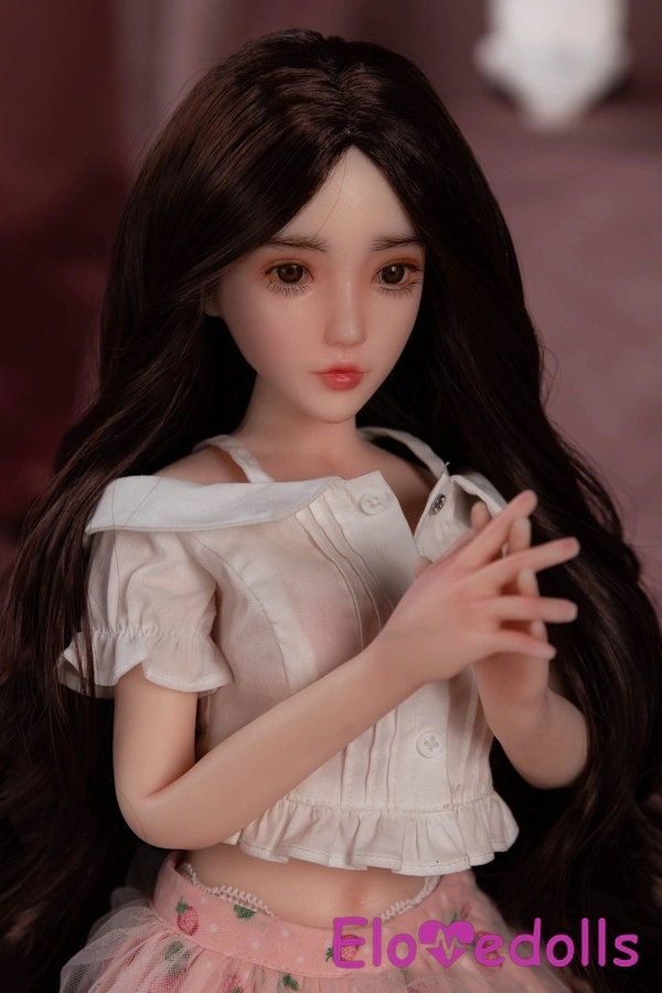 65 سینٹی میٹر سی کپ سلیکون سیاہ پتلے ہونٹ چھوٹے بریسٹ منی سیکس ڈول گیلری 5