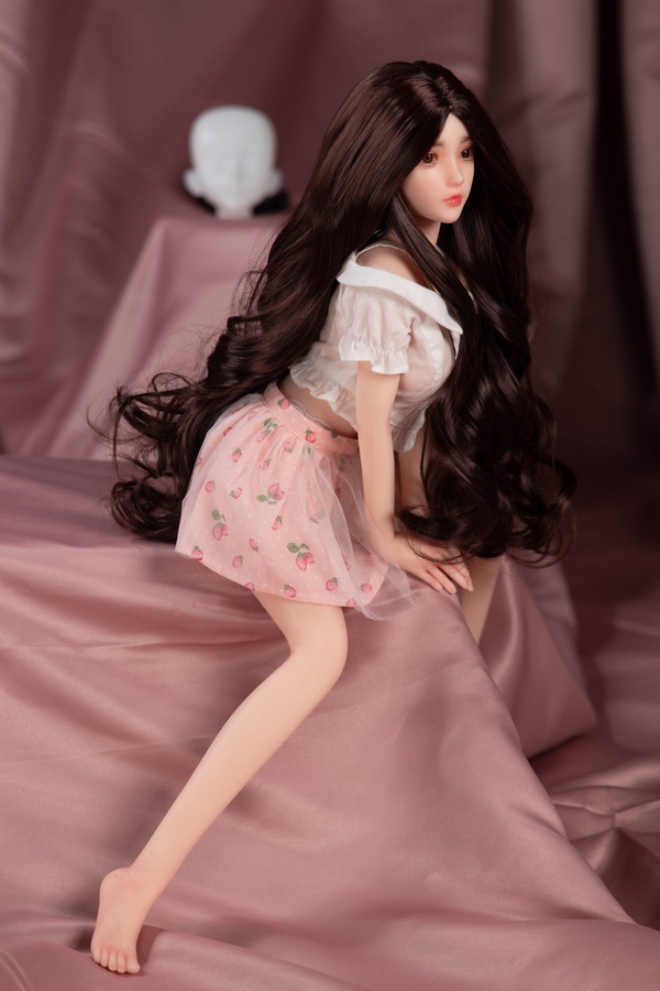 65cm C Cup Silicone Petite Small Breasts Thin Lips Mini Sex Doll Gallery 8