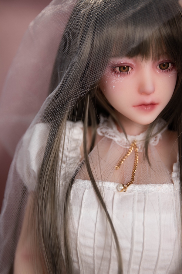 65cm C Cup Silicone Thin Lips Gray Medium Breasts Anime Sex Doll Gallery 4