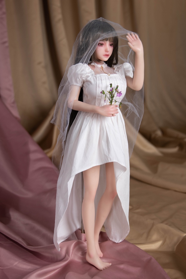 65cm C Cup Silicone Gray Medium Breasts Eyes Anime Sex Doll Detail View 1