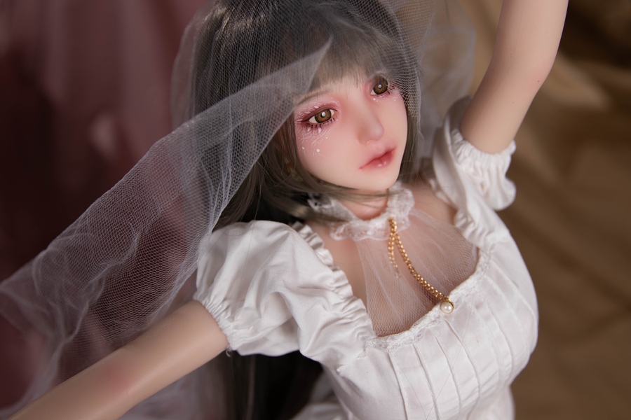 65cm C Cup Silicone Thin Lips Gray Petite Anime Sex Doll Detail View 7
