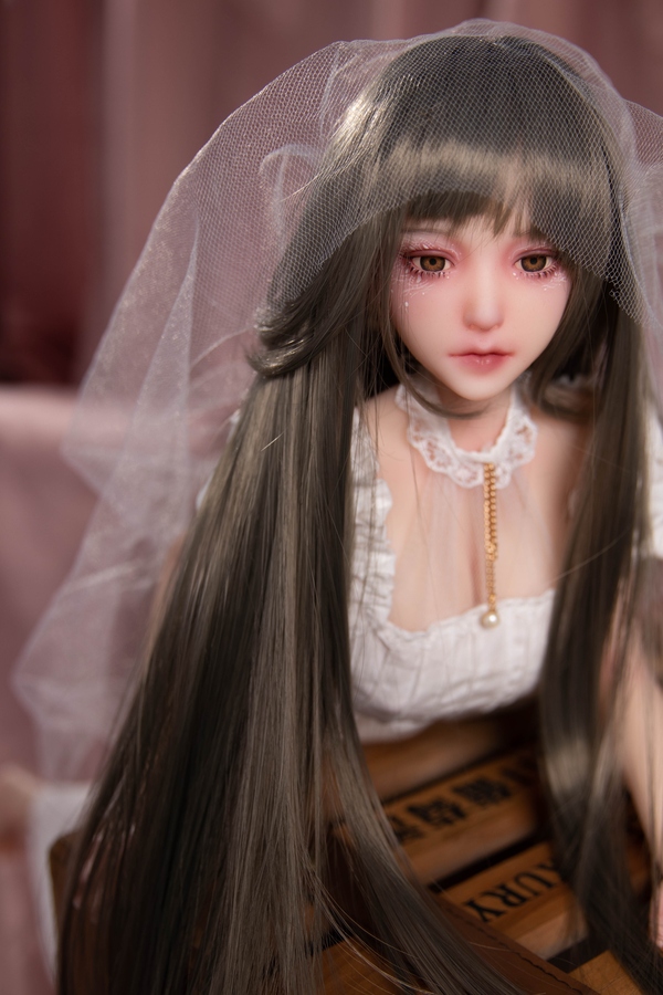 65cm C Cup Silicone Thin Lips Petite Gray Anime Sex Doll Detail View 9