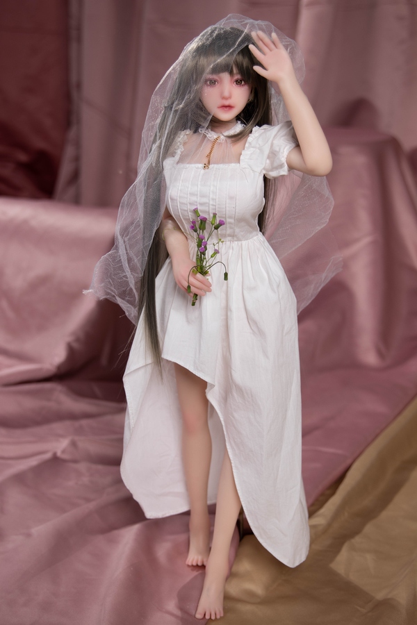 65cm C Cup Silicone Petite Medium Breasts Gray Eyes Anime Sex Doll Detail View 36