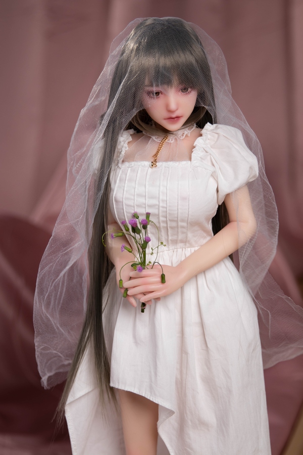 65cm C Cup Silicone Gray Eyes Thin Lips Medium Breasts Anime Sex Doll Detail View 44