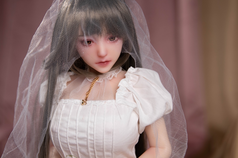 65cm C Cup Silicone Gray Eyes Thin Lips Anime Sex Doll Detail View 46