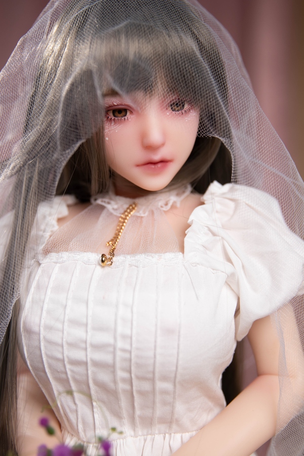 65cm C Cup Silicone Gray Medium Breasts Petite Anime Sex Doll Detail View 47