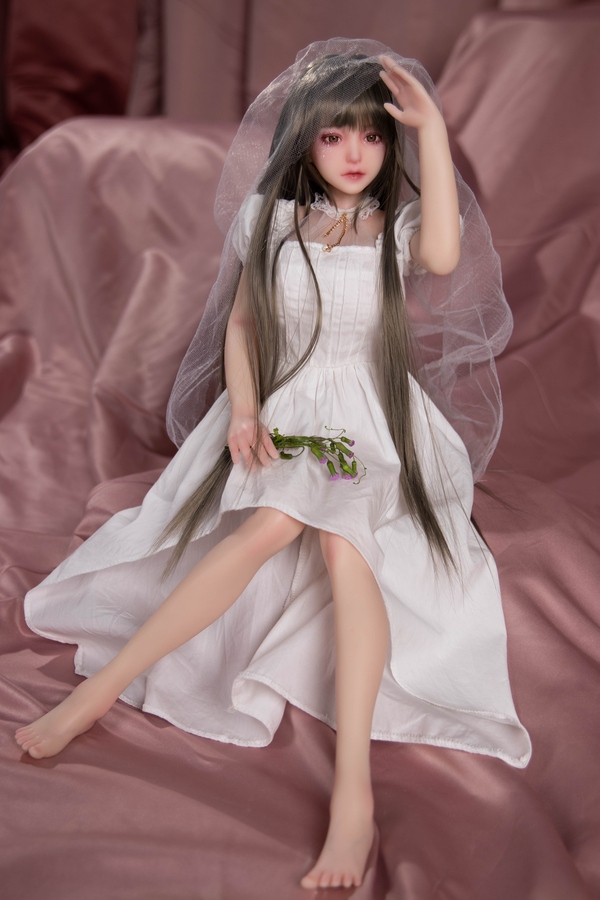 65cm C Cup Silicone Thin Lips Gray Petite Anime Sex Doll Detail View 48