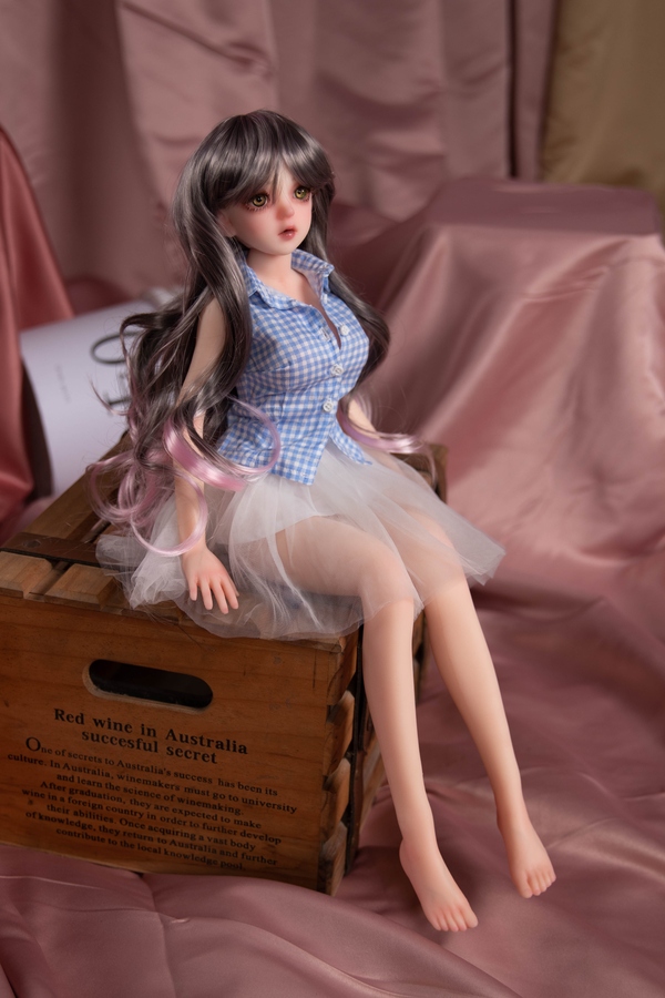 65cm C Cup Silicone Gray Small Breasts Thin Lips Asian Sex Doll Gallery 2