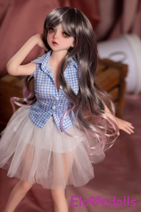 65cm C Cup Σιλικόνη Γκρι Petite Eyes Ασιατική Κούκλα Σεξ Λεπτομέρειες Προβολή 2