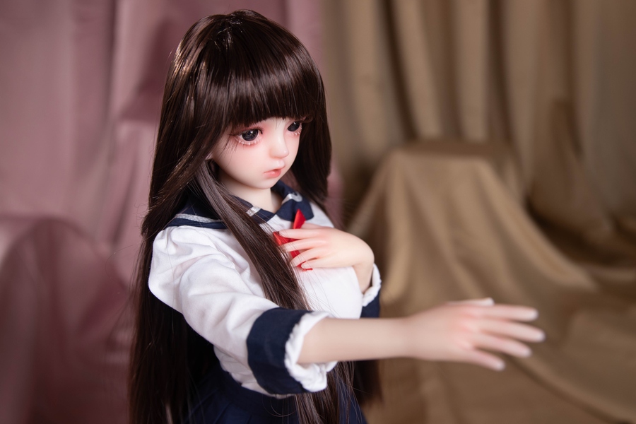 65cm C Cup Silicone Petite Thin Lips Small Breasts Mini Sex Doll Gallery 4