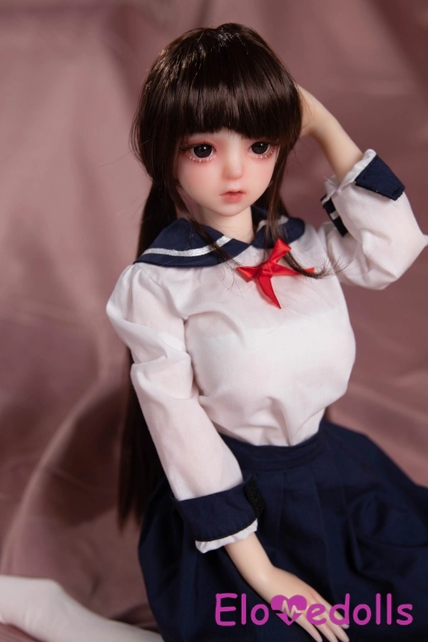 Μίνι κούκλα σεξ με λεπτό χείλος σιλικόνης 65cm C Cup, με μελαχρινό μικρό στήθος και λεπτομέρειες. Δείτε 10