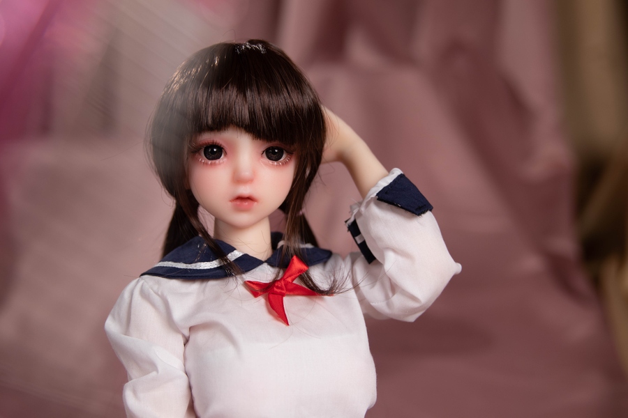 65cm C Cup Silicone Brunette Petite Small Breasts Mini Sex Doll Detail View 12