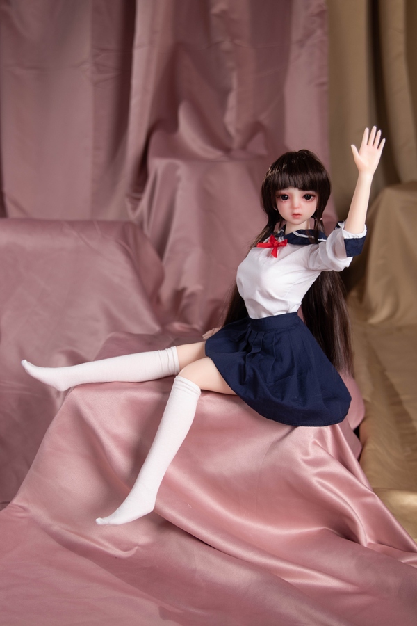 65cm C Cup Silicone Small Breasts Petite Thin Lips Mini Sex Doll Detail View 23